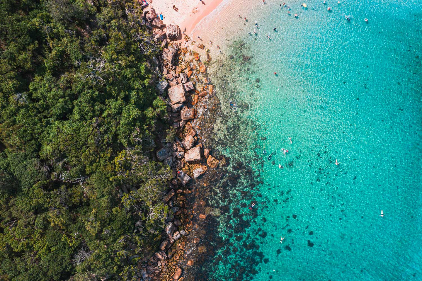 Aerial Beach and Ocean Prints