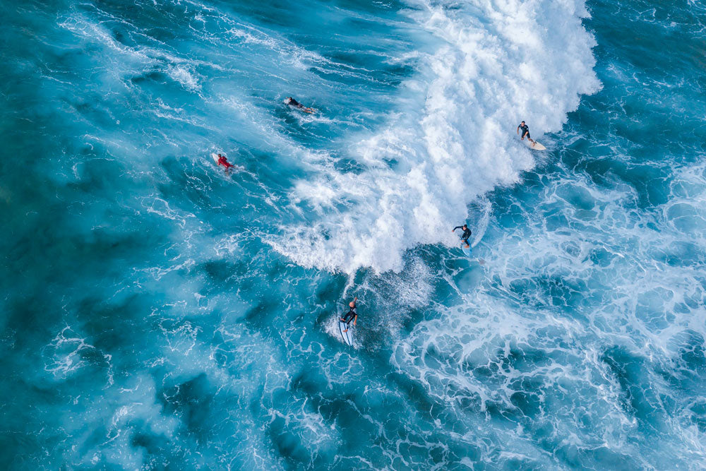 Bondi Beach Aerial Wall Print