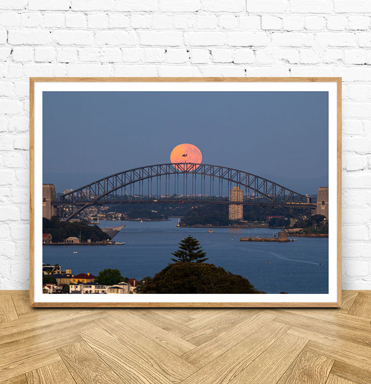 Harbour Bridge Full Moon - Limited Edition