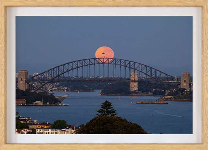 Harbour Bridge Full Moon - Limited Edition