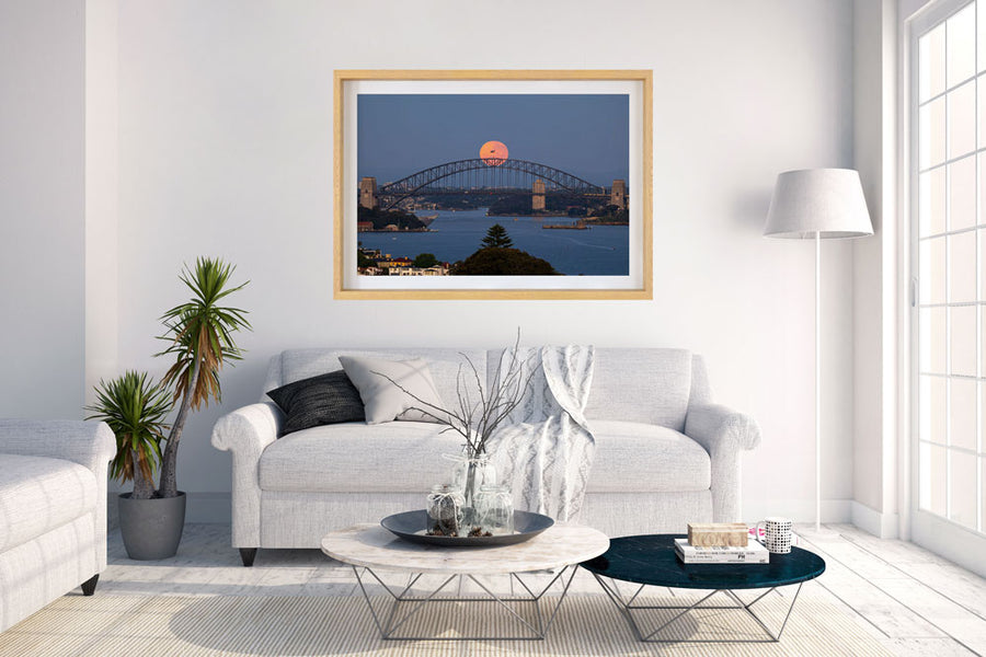 Harbour Bridge Full Moon - Limited Edition