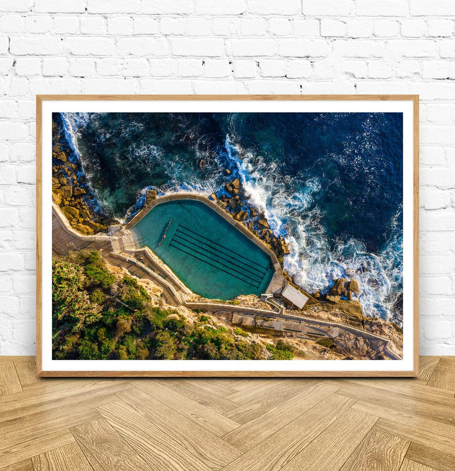Framed Bronte Pool Photo