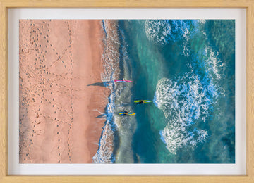 Aerial Ocean Photography Print